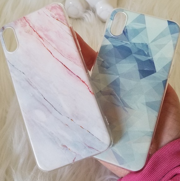 Accessories - $8 for 2 CASES IPHONE X MARBLE CASE
